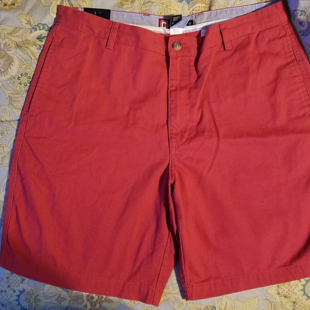 Chaps Flat Front Shorts 36